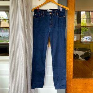 Madewell high rise straight jeans size 29